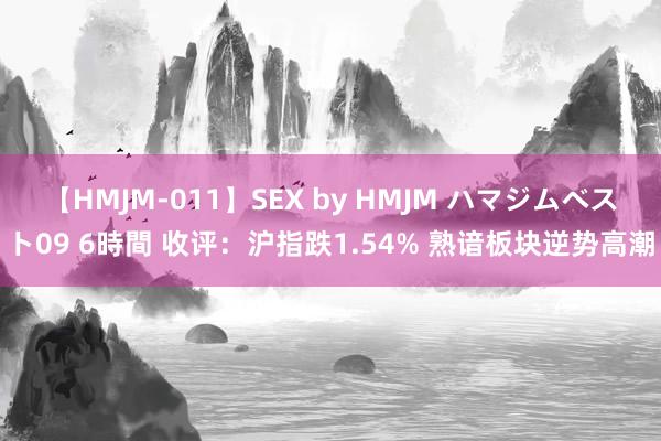 【HMJM-011】SEX by HMJM ハマジムベスト09 6時間 收评：沪指跌1.54% 熟谙板块逆势高潮